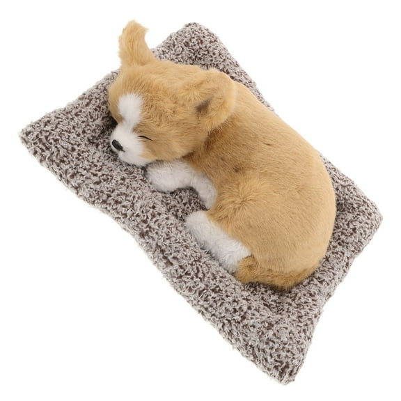 Milisten Realistic Dog Car Ornament Multi Cotton Plush Dashboard Accessory for Car Interior