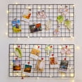 thumbnail image 4 of Iron Frame Wall Shelf,DIY Grid Photo Iron Wall Art Display Organizer DIY Grid Photo Wall Future-Proof Design, 4 of 5