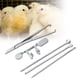 thumbnail image 2 of Kit de criadero de equipo de herramientas de capón de gallo de gallina de cría de ganado de granja de acero al carbono, 2 of 9