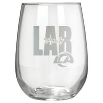 Los Angeles Rams Etched 17oz. City Stemless Wine Glass