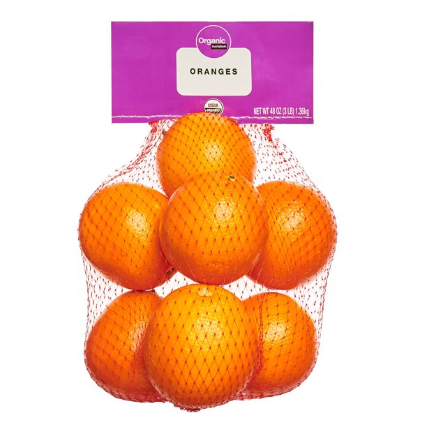 Marketside Organic Oranges, 4 lb Bag