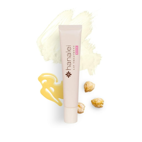 Hanalei Bálsamo de tratamiento labial sin crueldad y sin parabenos para calmar los labios secos - Hecho con aceite de kukui, manteca de karité y aceite de semilla de uva - Restaura los labios secos -