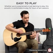 Best Choice Products 41in Full Size All-Wood Acoustic Guitar Starter Kit w/Gig Bag, E-Tuner, Pick, Strap, Rag - Black