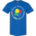 thumbnail image 3 of Inktastic Autism Awareness Circle T-Shirt, 3 of 5
