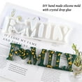 thumbnail image 2 of DIY Silicone Letter Mold Ornament Handmade English Words Mold Manual Mould Home Room Decoration, FAMILY, 2 of 8