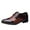 Brown Pointed Toe Oxford, variant on YLSDY Men's Business Faux Leather Shoes Dress Shoes for Men Wedding Office Formal Shoes Pointed Toe Oxford Shoes Slip-On Shoes Black 10.5