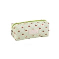 thumbnail image 2 of Rirozkan Pencil Pouch, Checkered Cherry Print Zippered Pen Bag, Lightweight Organizer for Office, Makeup, Art Supplies, Indoor, 2 of 6