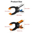 thumbnail image 5 of Spring Clamps Heavy Duty Spring Clips Clamps Backdrop Clips Clamps, 5 of 8