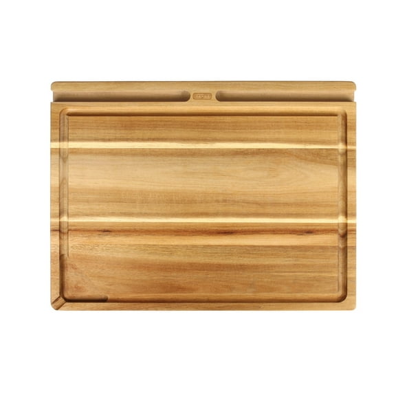 Dexas Acacia Prep-Tech Board With 2 Slots, 16 x 12 Inches