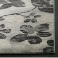 thumbnail image 4 of Safavieh  Evoke Floral Area Rug Grey/Black 4' x 6' 8' Round, 4' x 6' Indoor Living Room, Bedroom Black Rectangle, 4 of 6