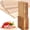 With base, variant on Decorative Book Cutting Boards for Kitchen, Set of 3 Cutting Boards That Look Like Books with Stand, Library Style Boards for Kitchen Gift (Without base)
