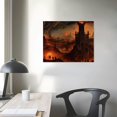 thumbnail image 3 of GOSMITH an Angel Leading A Soul Into Hell Poster Decorative Painting Canvas Wall Art Living Room Posters Bedroom Painting, 3 of 4