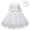 White, variant on Splozh Baby Girl Birthday Dress 3 6 12 18 24 Months Baby Girls Lace Bowknot Princess Wedding Formal Tutu Dress Headband Set,Green,6-12 Months