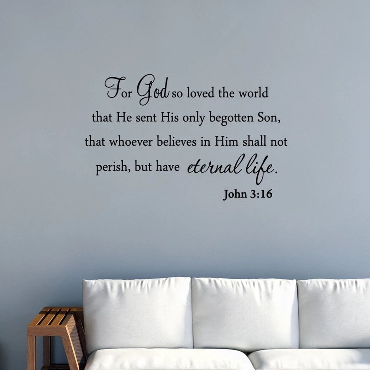 Design with Vinyl RAD 1236 1to You Oh Lord I Lift Up My Soul Psalm ; Bible Quote Vinyl Wall Decal 12 x 18 Black