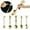 ZT-Gold(5PCS), variant on Retro Antique Alloy Spoon,Coffee Tea Dessert Mini Ice Cream Decorative Spoons Set,Gothic Tea Set,Little Spoon,Tea Spoons for Tea Party,Cool Spoons,Vintage Spoons,Unique Spoons for Home Office,5PC,4"