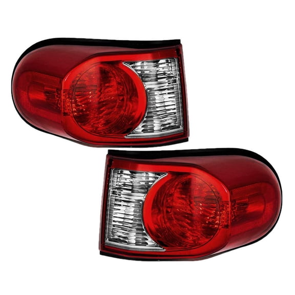 EPIC LIGHTING OE Style Halogen Tail Lights Assembly Replacement for TOYOTA 07-11 FJ CRUISER [ TO2800169 TO2801169 8156135300 8155135340 ] Pair