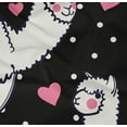 thumbnail image 5 of oneOone Cotton Poplin Twill Black Fabric Sheep Nursery Decor Craft Projects Decor Fabric Printed By The Yard 56 Inch Wide, 5 of 5