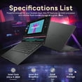 thumbnail image 3 of ASUS Zenbook 14" OLED Touch Laptop, Intel Core Ultra 9 285H, 32GB RAM, 3TB Storage(2TB SSD+1TB Docking Station Set), Intel Arc Graphics, Wi-Fi 7, Backlit Keyboard, Copilot, Win 11 Pro, Gray, 3 of 9