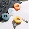 thumbnail image 2 of Round Management USB Charging Wire Cable Cable Clips Cable Winder Cord Holder Organizer, 2 of 5