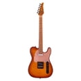 thumbnail image 1 of Guitarra Eléctrica Serie Unique Color Amarillo Atigrado con Case SKY - TY BABILON, 1 of 14