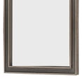 thumbnail image 4 of Modern Wooden Frame Dresser Mirror with Plank Design, Rustic and Dark Brown, 4 of 5