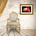 thumbnail image 3 of Nishikura, Makoto 14x11 Gold Ornate Wood Framed with Double Matting Museum Art Print Titled - Flamingo, 3 of 4
