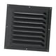 thumbnail image 5 of Rejilla de ventilación con cubierta de ventilación, fácil instalación, resistente a la lluvia y con protección incorporada. Negro, 5 of 9