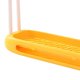 thumbnail image 3 of Soporte portátil para esponja para fregadero, organizador para fregadero, bandeja de drenaje extraíble, soporte para cepillo, estante para paño de Amarillo Macarena Soporte de esponja, 3 of 7