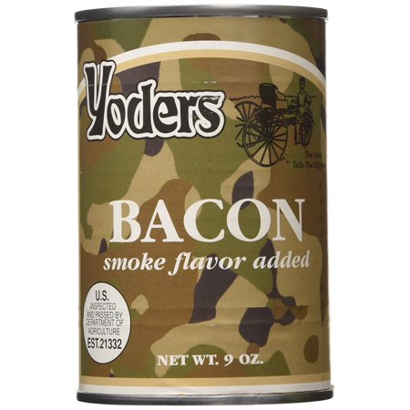 Yoders Canned Fully Cooked Bacon, 9 Ounce