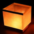 thumbnail image 2 of 1pc Floating Water Square Lantern Paper Lanterns Wishing Lantern floating Candle For Party Birthday wedding Decoration, 2 of 8