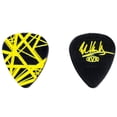 thumbnail image 2 of Dunlop EVH VH II Guitar Picks, .60mm Gauge, Yellow/Black, 6-Pack (Tin), 2 of 3