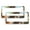 Pattern-123, variant on License Plate Frame Funny Donkey Car Tags Frames Holder 2 Pcs Set Funny Donkey Gifts Quality Aluminum Metal License Plate Frames for Us Standard Vehicles