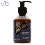 Proraso Single Blade Azur Lime Beard Wash, 200ml