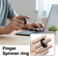 thumbnail image 3 of Agiufgs Stainless Steel Fidget Spinner, 1.3 in Outer Diameter, Stress Relief & Focus Tool, Perfect for Office Work and Daily Carry, 3 of 7