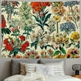 thumbnail image 2 of Shiartex  Vintage Wildflower Vertical Tapestry for Bedroom Colorful Wall Hanging Aesthetic Wall Art For Room Decor, (Flower Pattern) 60x50inch, 2 of 6