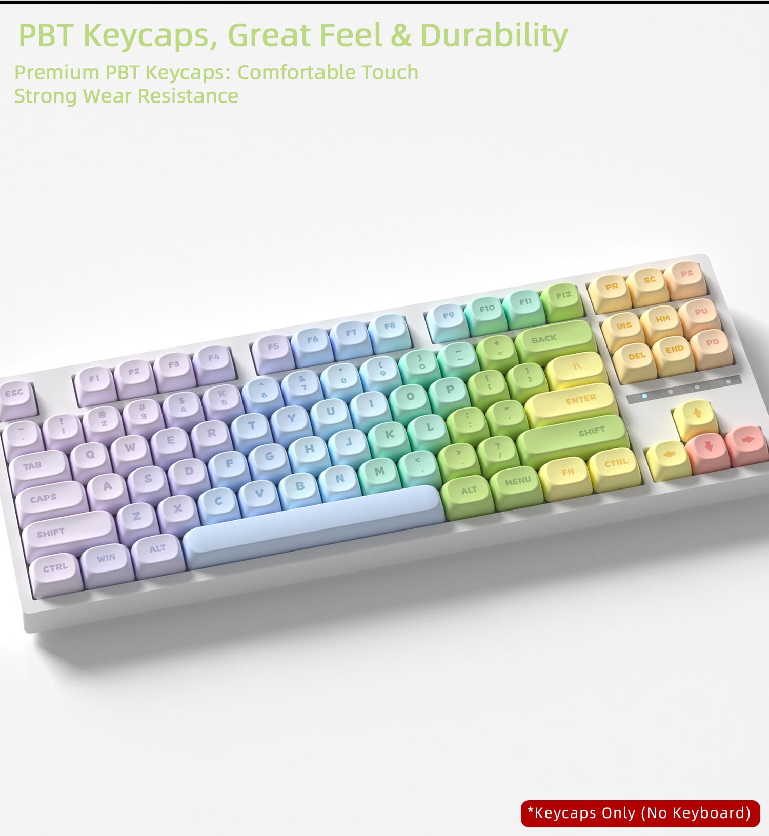 Candy House Keycaps 121 Keys PBT Material MOA Profile DYE-SUB For MX Switch Wooting Mechanical Keyboard Keycaps ISO ANSI Layout