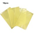 thumbnail image 3 of Inteprter Forro para refrigerador de 16 piezas, alfombrilla recortable lavable, alfombrillas para cajón de armario, accesorio para sala de Suministros de limpieza para el hogar Amarillo, 3 of 6