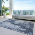thumbnail image 6 of Addison Rugs Chantille Indoor/Outdoor Transitional Modern Navy Washable Rectangle Rug, 3' x 5', 6 of 6