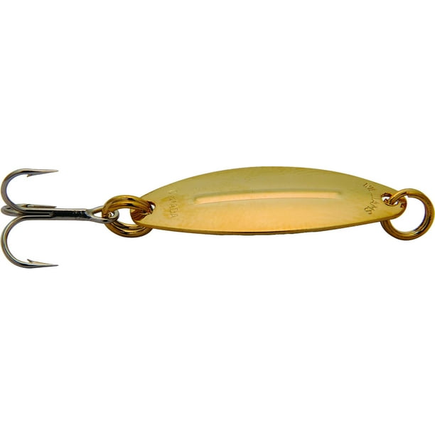 Williams Wabler Trout Spoon Fishing Lure, Gold, 1/0 oz., 1 1/4