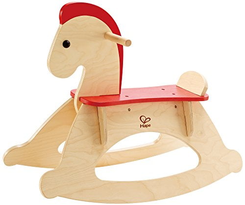 hape wooden rocking boat
