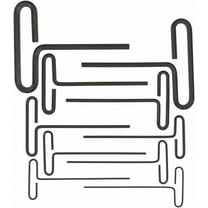 Bondhus 10 Piece Loop T-Handle Hex Key Set Hex Range 3/32 to 3/8", 6" OAL, Protanium High Torque Steel