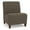 Adler Brown, variant on Siena Reception Armless Oversize Guest Chair / Walnut Wood Legs / Navy Blue