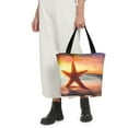 thumbnail image 6 of Kdxio Starfish Sunset Sea Beach Women Reusable Grocery Bags Foldable Ripstop,Reusable Shopping Bags for Shopping,Gym,Gift, 6 of 7