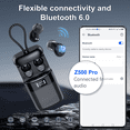 thumbnail image 3 of 2026 Sleep Earbuds Bluetooth 6.0 in Ear, Mini Sleep Headphones with Sleep Monitor and APP, Small Earplugs for Side Sleepers, 48H Playtime Sleep Earphones with Sleep Mode, Personal Alarm, Black, 3 of 9