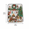 thumbnail image 4 of Christmas DIY Coloring Throw Blanket, Nutcracker Fireplace Line Art with 24 Markers, Holiday Craft Blanket, 4 of 4