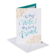American Greetings Birthday Card for Wife (My Best Friend)