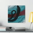 thumbnail image 3 of Eels in Abstract Form - Canvas, 3 of 10