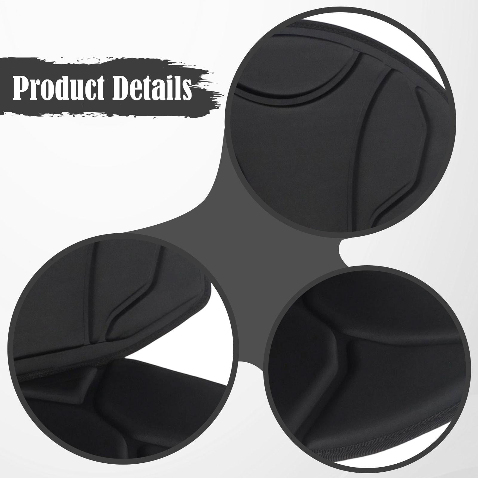 funtasica Kayak Seat Cushion Paddle Board Seat Accessories Padded with Back Support Adjustable for Drifting Water Sports Boat Canoeing Without Bag