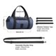 thumbnail image 4 of Bike Handlebar Bag Multifunction Handlebar Pouch Water Resistant Front Frame Bag with Detachable Shoulder Strap, 4 of 4
