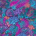 thumbnail image 2 of Spacefish Army Eco-Friendly Coral Kaleidoscope Rashguard for Women, 2 of 4